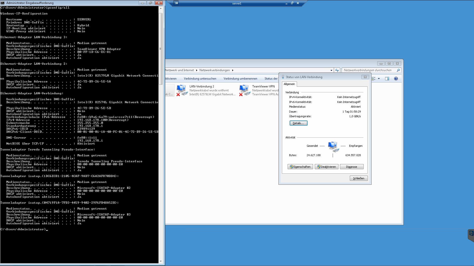 DHCP und Firewall deaktiviert, Stische IP 192.168.178.100.jpg