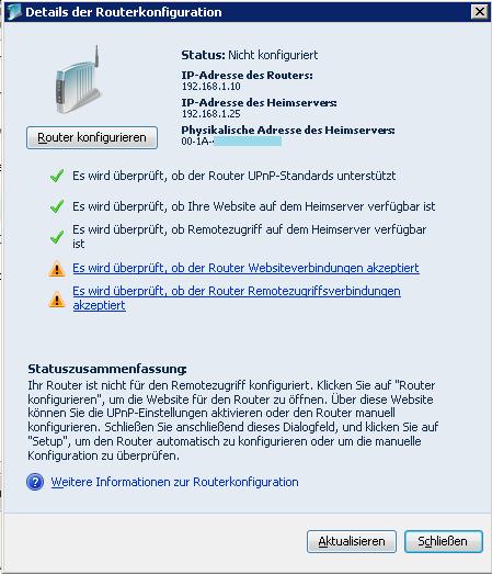 Das sind die zwei Fehler, die ich seit gestern Abend ur-plötzlich hatte ...