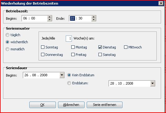 Einstellungsregister 2