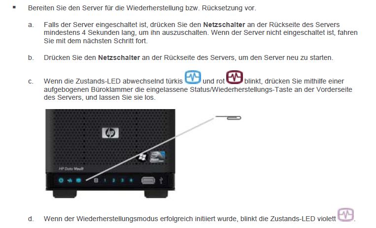 Auszug aus der Anleitung