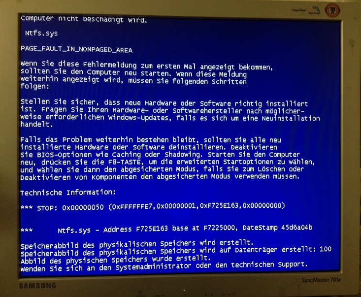 Bluescreen Ntfs.sys.jpg