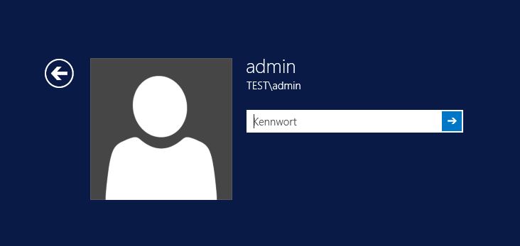 Anmeldung VMWare