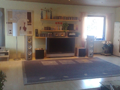 Wohnzimmer/Server hinten rechts