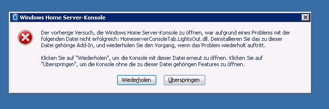 Warnung beim Start der Konsole (LightsOut).JPG