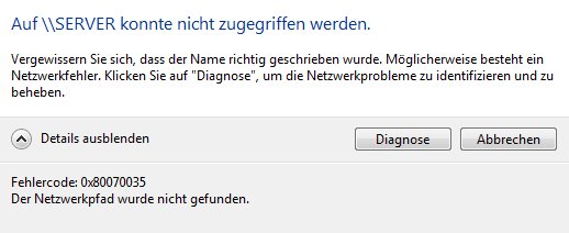 Meldung nach klick auf freigegebene Ordner.jpg