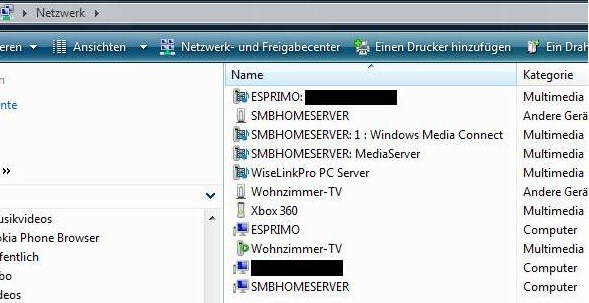 Netzwerkumgebung