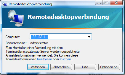 Eröffnungspopup für die RDP