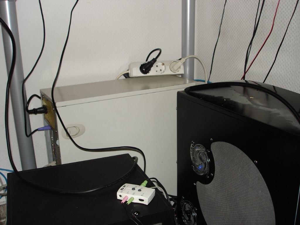 Mein Server, der hintere.