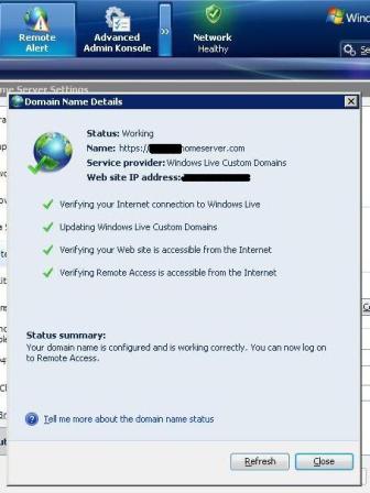 Meine Remote Access Einstellungen Bild 2<br />Hier ist auch alles OK