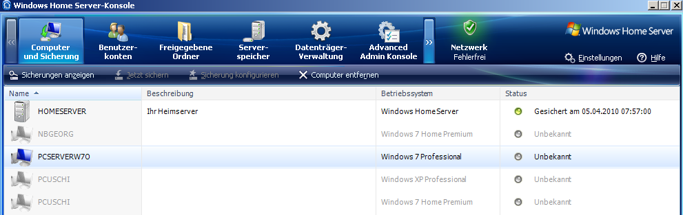 WHS Console Screenshot.png