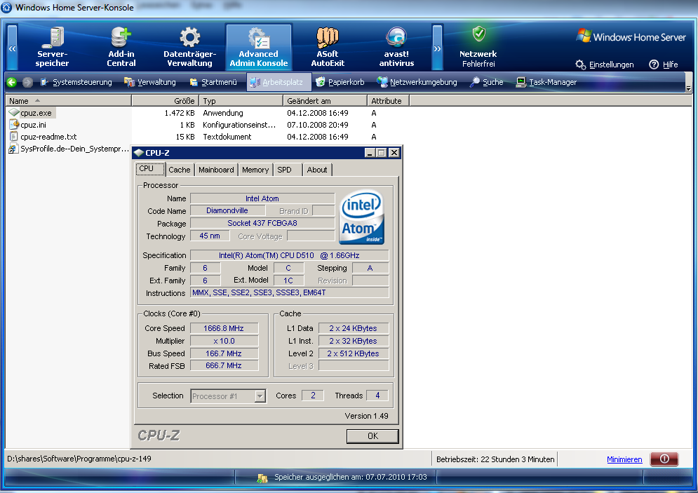 CPU-Inf0