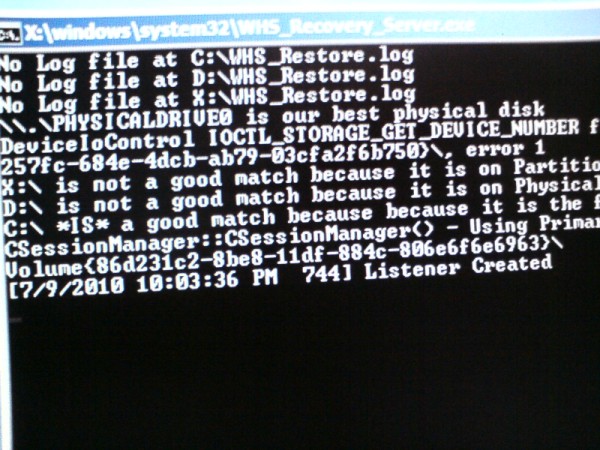 so siehts aktuell aus.. und der server wird nicht gefunden