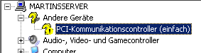 Unbekanntes Gerät
