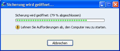 Stocken bei 79%