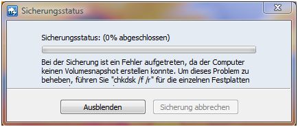 Dann diese. Und hier startet nicht mal die Sicherung :-(