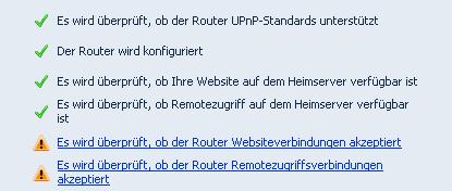 WHS Routerkonfig.
