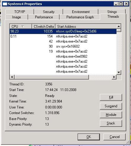 process explorer screenshot