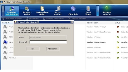 Popup nach Consolenstart
