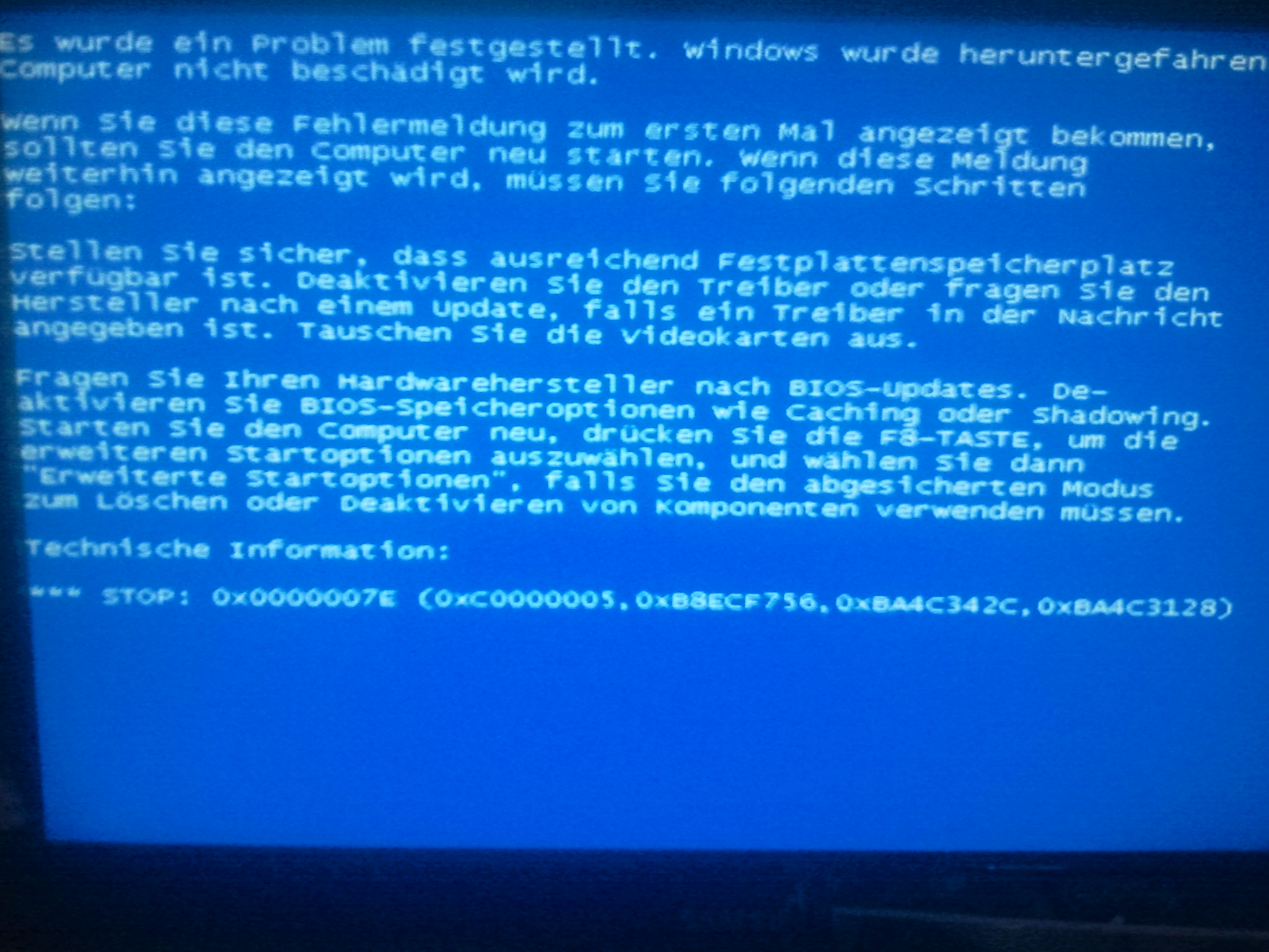bluescreen
