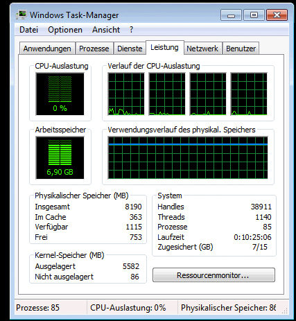 Task Speicher