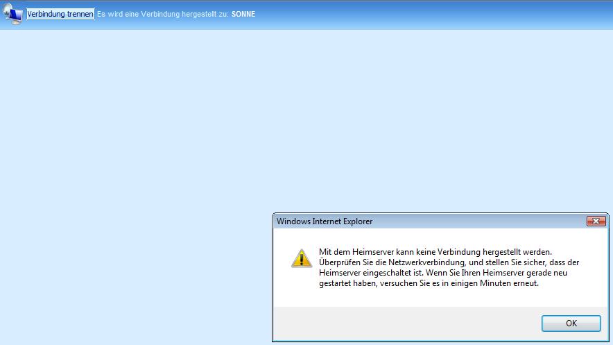 Screenshot Remote-WHS