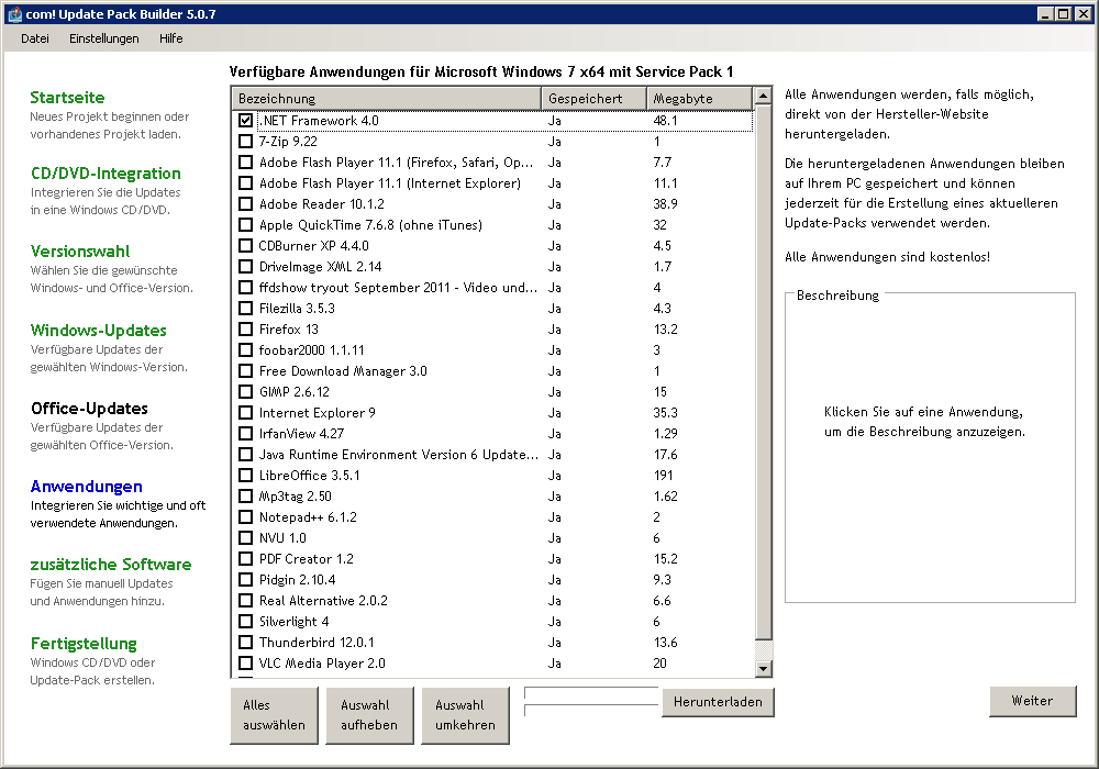 Framework-Updates mit dem !Com Updater herunterladen_2