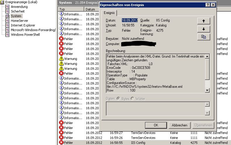 Fehler_System_MetaBase.xml_2012-09-18.JPG