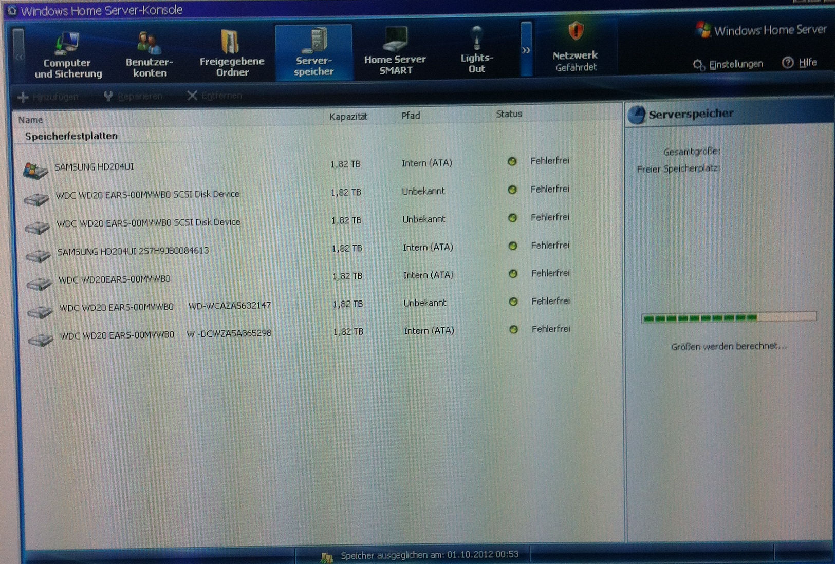 Serverspeicher
