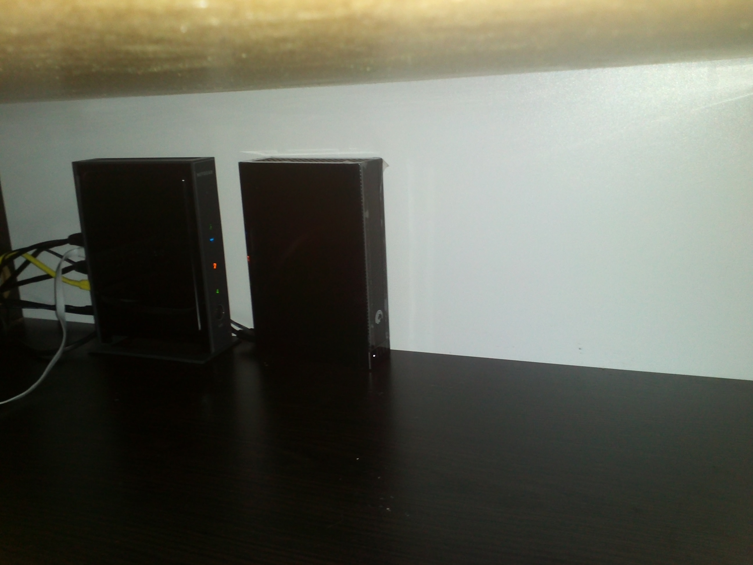 3TB GoFlex Platte und Netgear Router