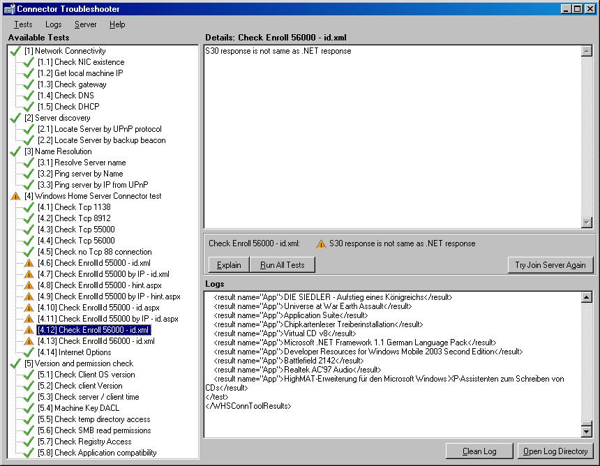 S30 response is not same as .NET response